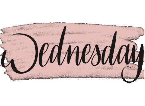 kailligraphydesigns giphyupload sticker wednesday weekday Sticker