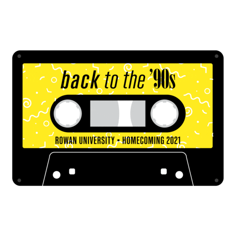 90S Vintage Sticker by Rowan University