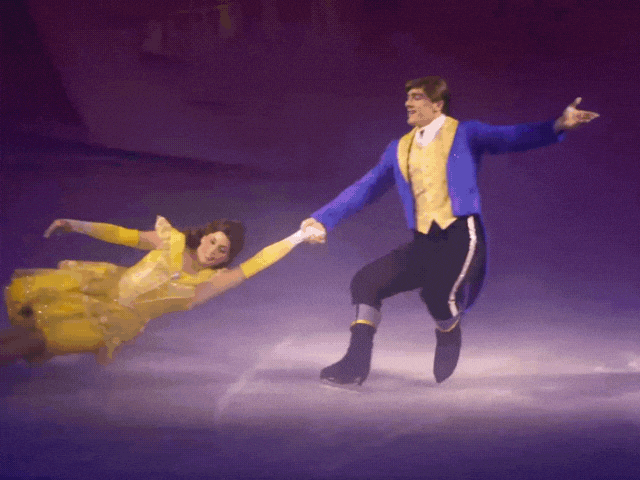 Beauty And The Beast Love GIF by Disney On Ice