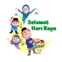 happy hari raya Sticker by Giant Singapore