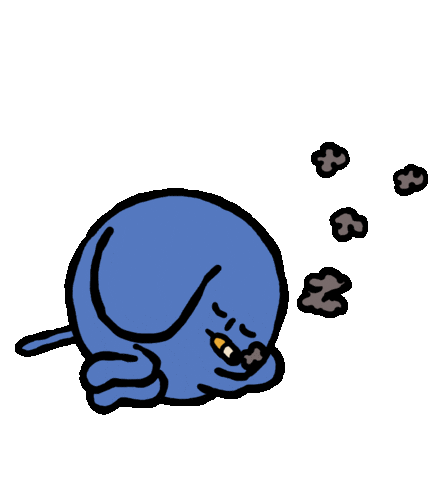 Dog Sleep Sticker by Andrew Onorato