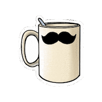 Saturday Morning Coffee Sticker by MULTI AWESOME STUDIO