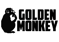 GoldenMonkeyApparel logo newpost sale monkey Sticker