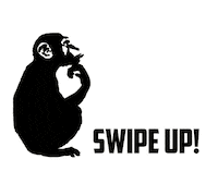 Swipe Up Sticker by Golden Monkey