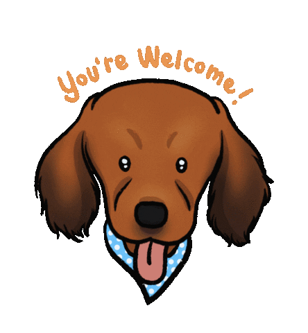 Youre Welcome Micin Sticker