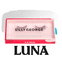 sillygeorge lashes luna eyelashes eyelash Sticker
