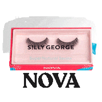 sillygeorge lashes nova eyelashes eyelash Sticker