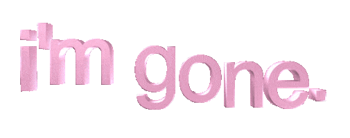 Pink Text Sticker by mess