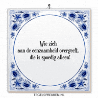 Troost Reflectie GIF by Tegelspreuken.nl