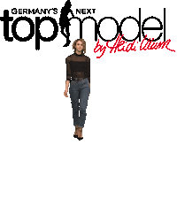 model posing Sticker by ProSiebenSat.1