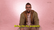 Jason Momoa Puppies GIF by BuzzFeed