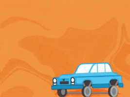 reitzcreative happy car trippy money GIF