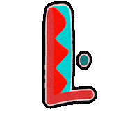 Typography Love Sticker by The3Flamingos