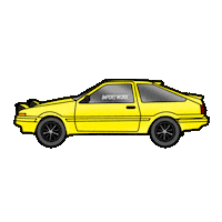 Initial D Drift Sticker by ImportWorx
