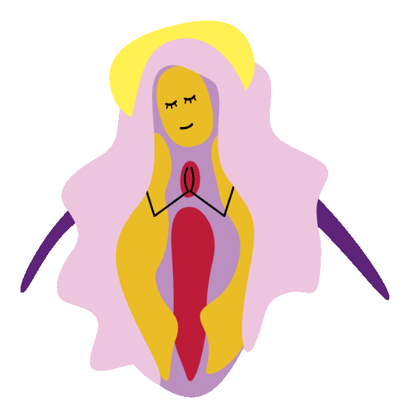 Saint Vulvas Sticker