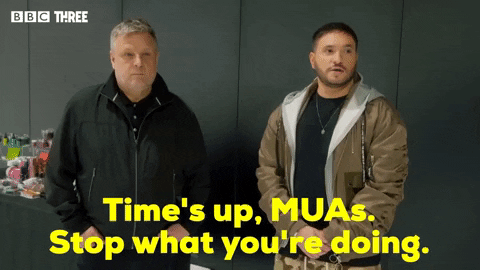 Glow Up Make-Up GIF by BBC Three