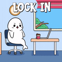 Grinding Work From Home GIF by Sappy Seals