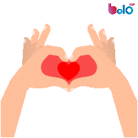 Heart Love Sticker by BOLO LIVE