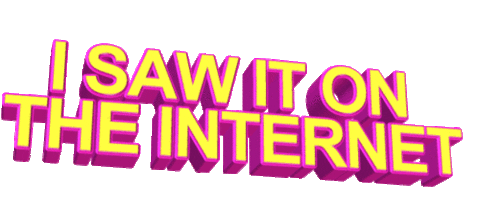 The Internet Sticker by AnimatedText