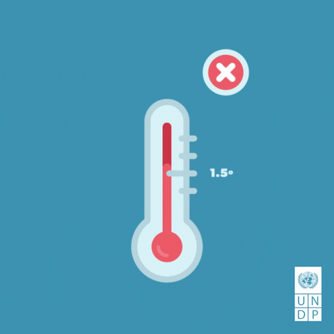 Globalwarming Thermometer GIF by UN Development Programme