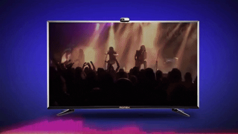 ridaex nuke 43 inch 4k smart led tv GIF