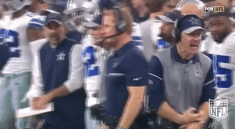 Yelling Dallas Cowboys GIF by NFL