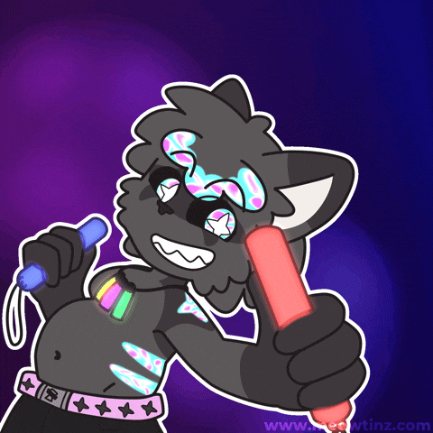meowtinz giphyupload cat giphystrobetesting rave GIF