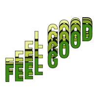 Happy Mental Health Sticker by Good Earth Tea