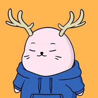 Scared Seal GIF by Sappy Seals