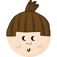 Happy Girl Sticker