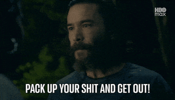Pack Up Get Out GIF by HBO Max