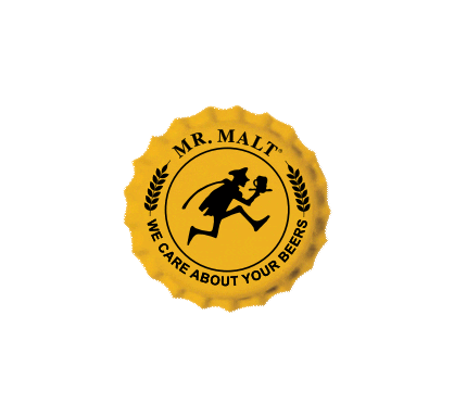 mr-malt giphyupload mrmalt wecareaboutyourbeers Sticker