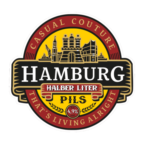 CasualCouture giphyupload beer bottle couture Sticker