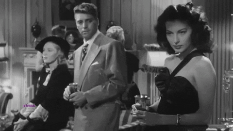 screenchic giphygifmaker avagardner thekillers classicfilm screenchic GIF