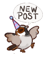 Party New Post Sticker