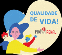 fundacaoprorenal kidney qualidadedevida qualidade de vida diamundialdorim GIF