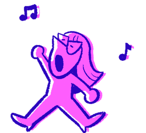 Happy Dance Sticker by KALI KAZOO