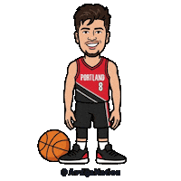 Nba Portland Blazers Sticker