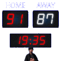 87 Away Sticker