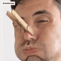 Funny Face Pain GIF