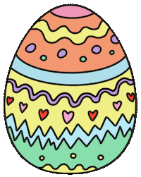 Happy Easter Eggs Sticker by golden freckles