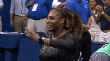 Serena Williams Does A Twirl