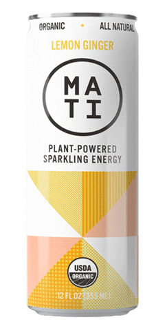 MATI-Energy giphyupload tea energy plant Sticker