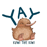 Happy New Zealand Sticker