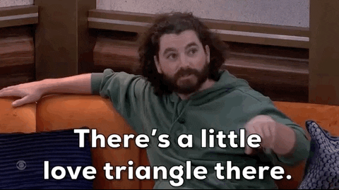 Triangle Talking GIF by Big Brother