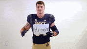 College Football Go Navy GIF by Navy Athletics
