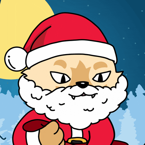 Merry Christmas GIF by Apex Wolf Pack