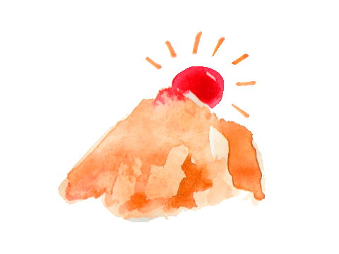 Sun Cherry Sticker