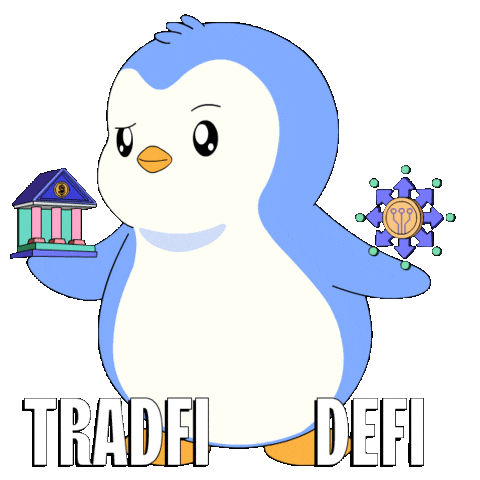 Money Crypto Sticker by Pudgy Penguins