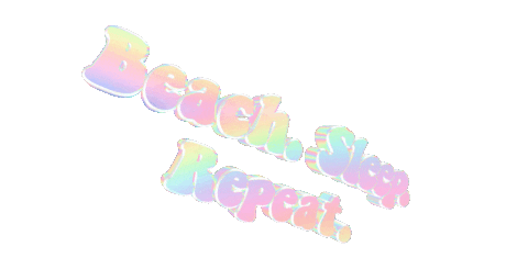 summer beach Sticker